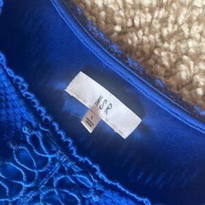 Royal Blue NSR Cutout Dress